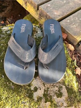 Flojos - Black Men’s Ryan Sandals